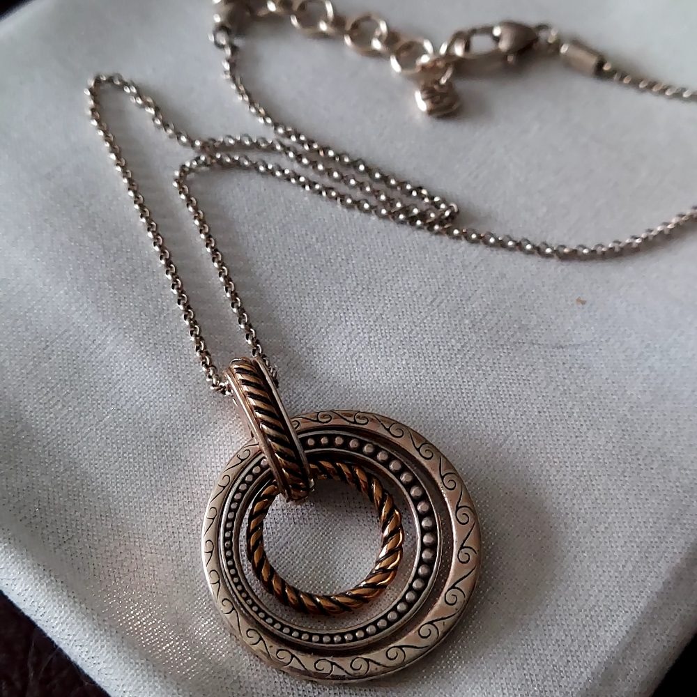 Brighton "Rapture Rings" Pendant - Picture 10 of 10